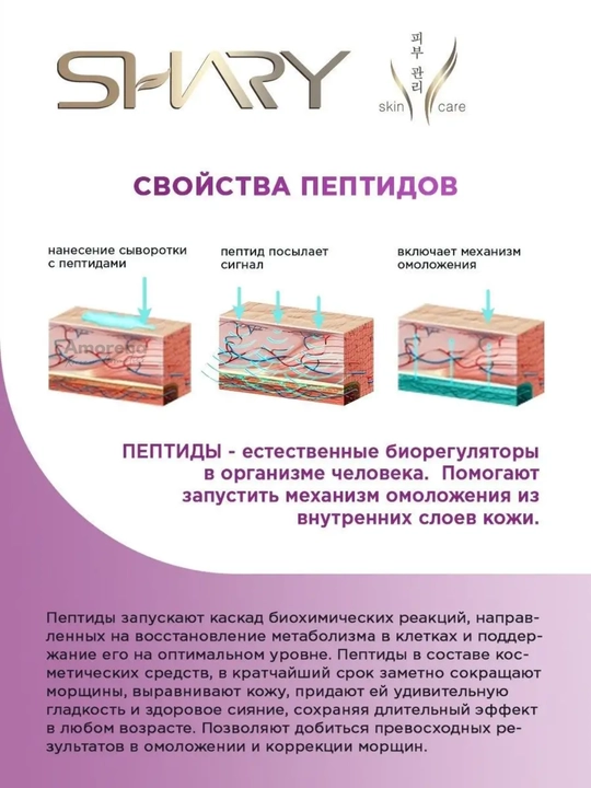 Сыворотка для лица Shary, ретинол, витамин С, гиалуроновая кислота, подарочный набор