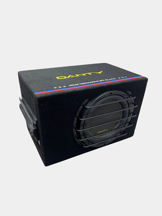 Faol sabvufer Danty DT-308, zavod o'rnatilgan kuchaytirgichi va qutisi bilan