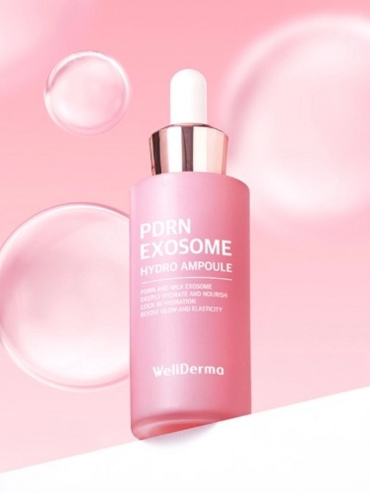 Ампула для лица WellDerma PDRN Exosome Hydro с коллагеном и пептидами, 50 мл