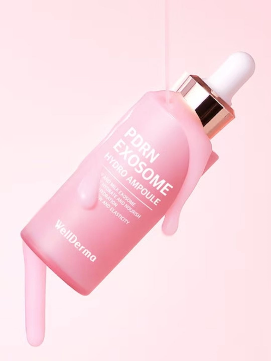 Ампула для лица WellDerma PDRN Exosome Hydro с коллагеном и пептидами, 50 мл