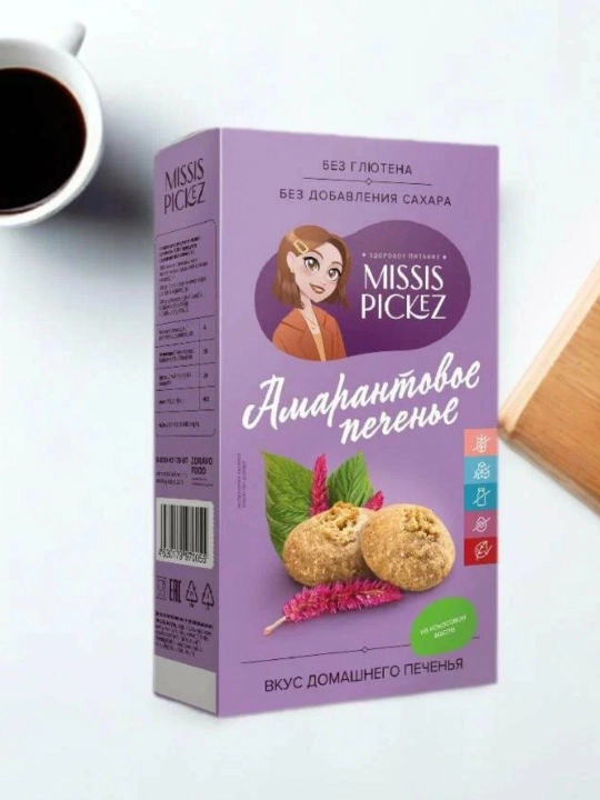 Печенья Missis Pickez, 100 г 