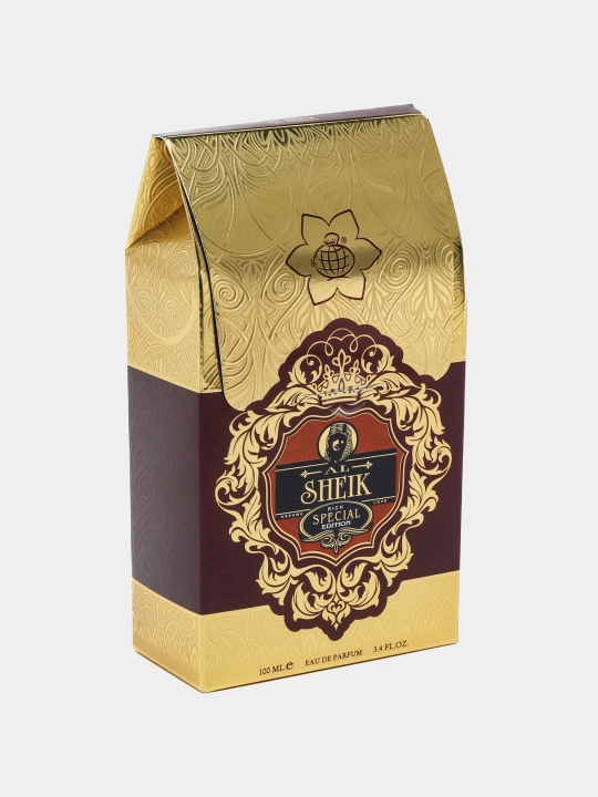 Parfyumlangan suv erkaklar uchun Al Sheik Rich Special Edition, 50 ml, 100 ml