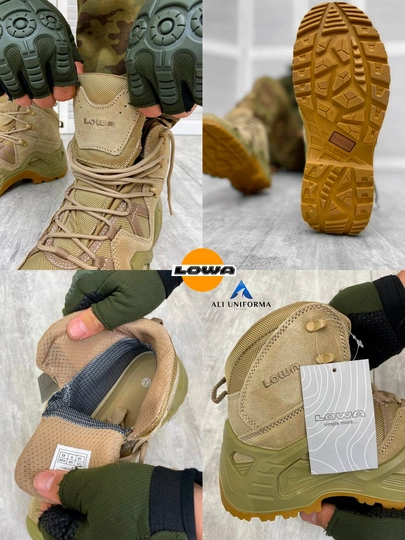 Тактические ботинки Lowa Zephyr GTX Mid мужские, непромокаемые Gore-Tex