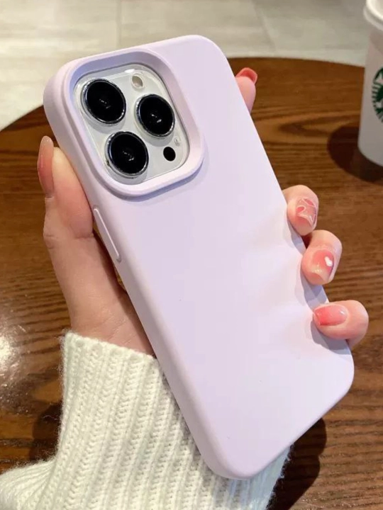 Chexol IPhone, IPhone 14, 15, 16, 17 Pro, Pro Max, va Air uchun chexollar, rangli, silikon - 