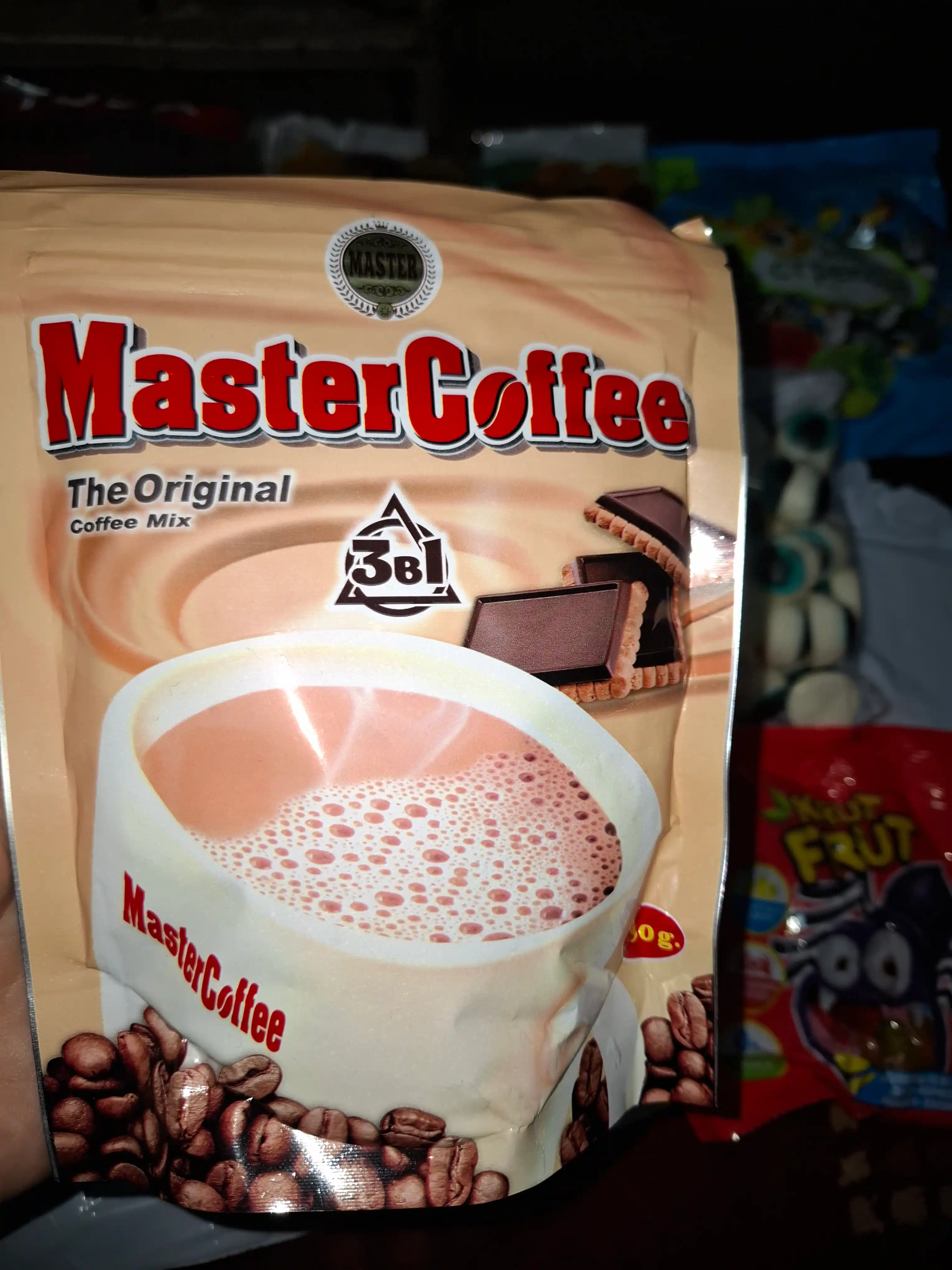 Кофе растворимый MasterCoffe, 3 в 1, 250 г