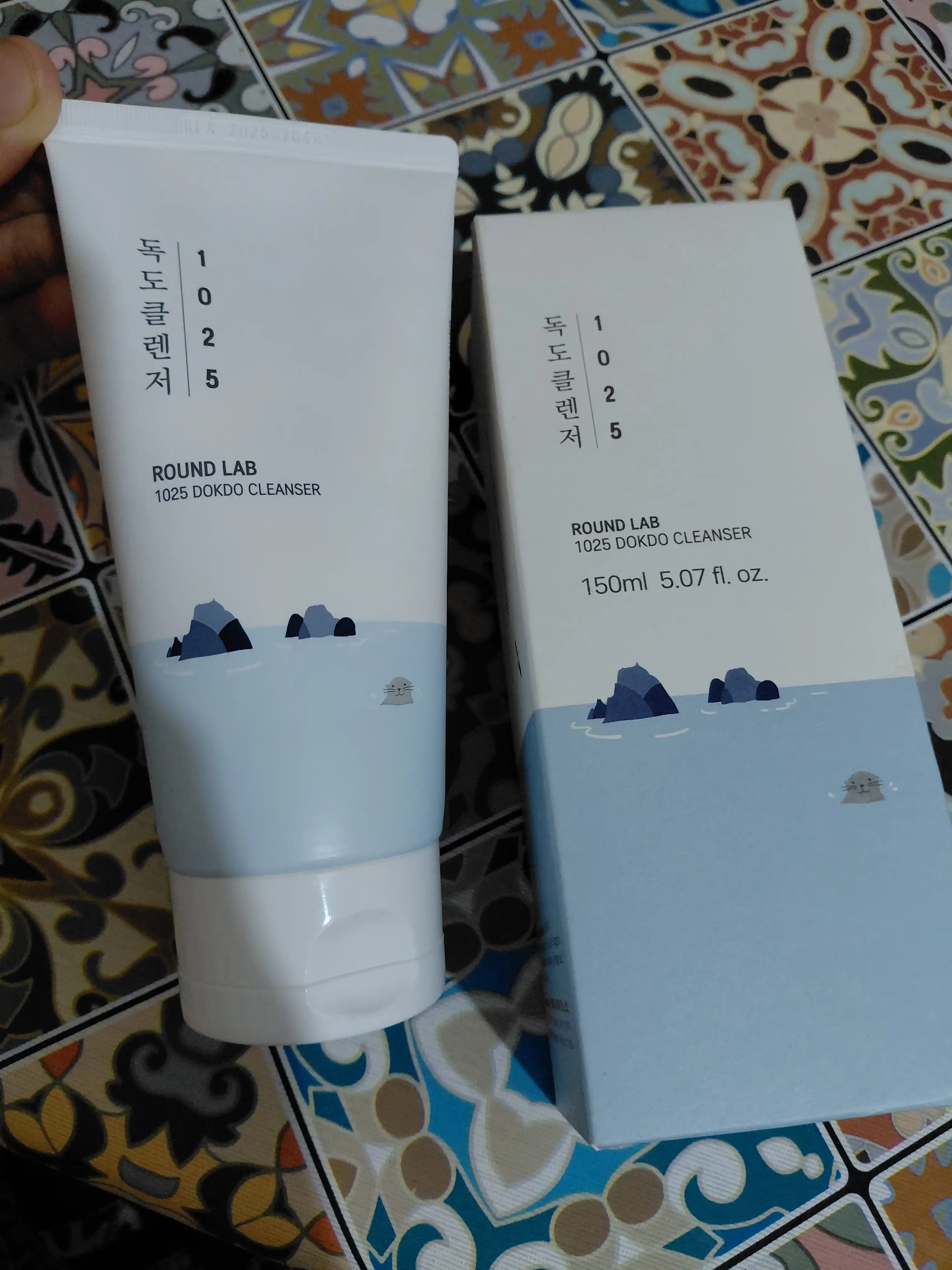 Dumaloq Lab1025 Dokdo tozalagich, yumshoq sho'r suvli yuvish ko'pik, 150 ml