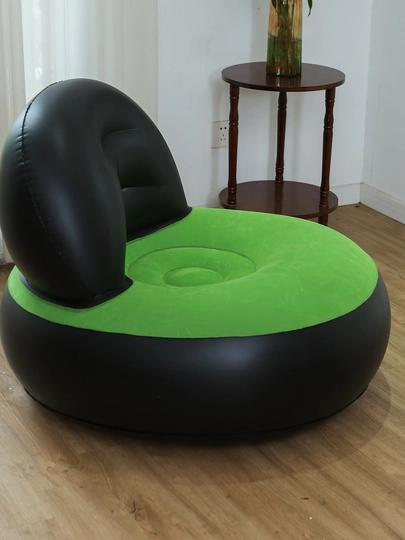Мягкое кресло, кресло-мешок, мягкое сиденье, Bean Bag — FIDEL-ORQAYUMALOQPUFIK-ЗЕЛЕН