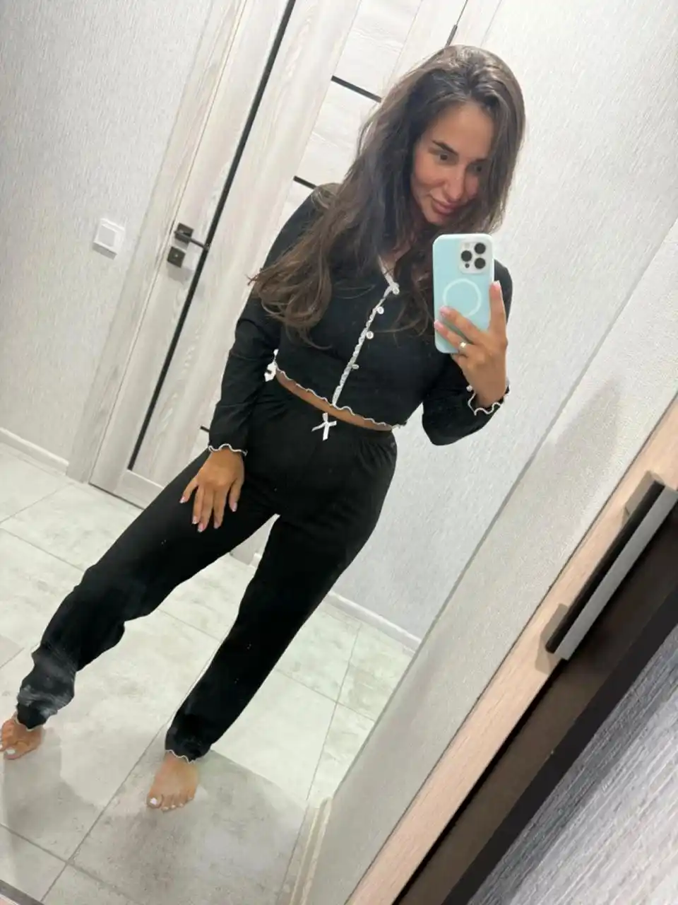 Ayollar uchun pijama, uxlash uchun ayollar pijamasi, uy kiyimi