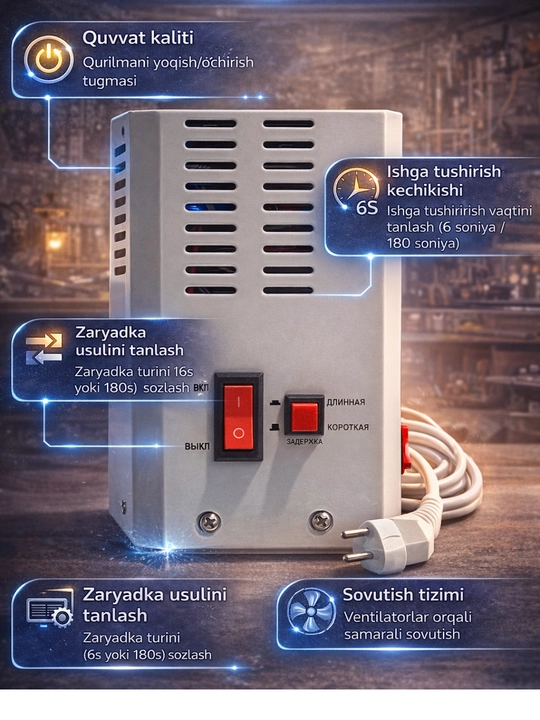 ENERGY PC-TFR500VA kuchlanish stabilizatori