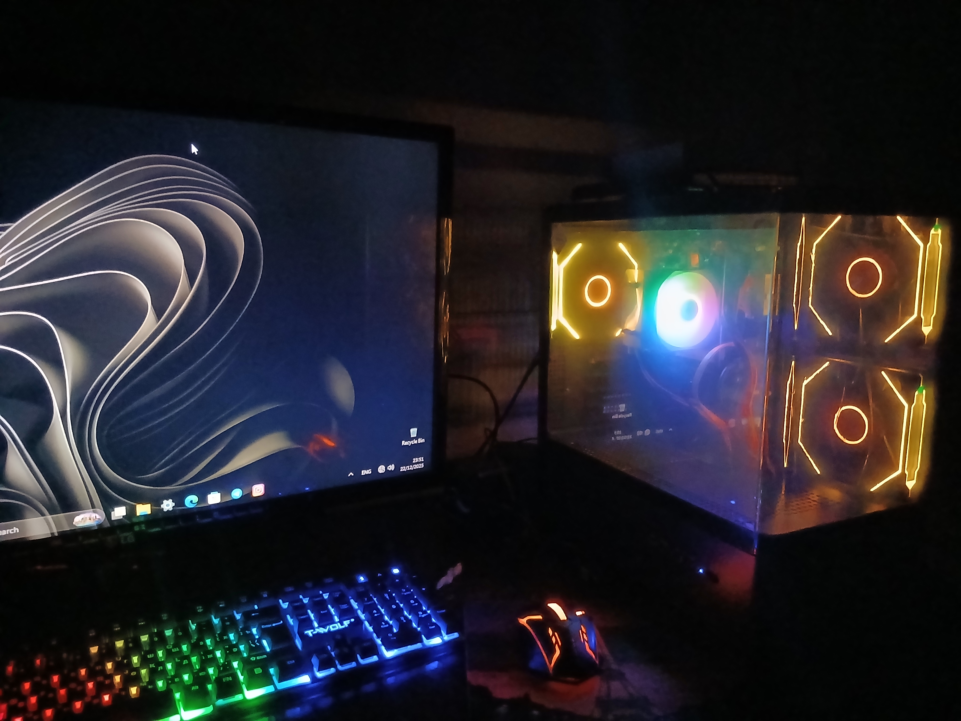 Diamond R4M Nova PC Korpus, M-ATX, Mini-ITX, ARGB Fanli, Gaming Kompyuter Korpusi