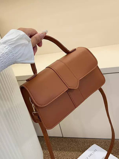 Сумка женская кросс-боди , экокожа с ручкой в стиле JACQUEMUS