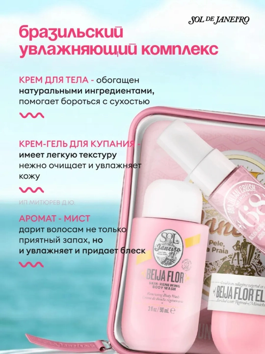 Набор для ухода за телом SOL DE JANEIRO