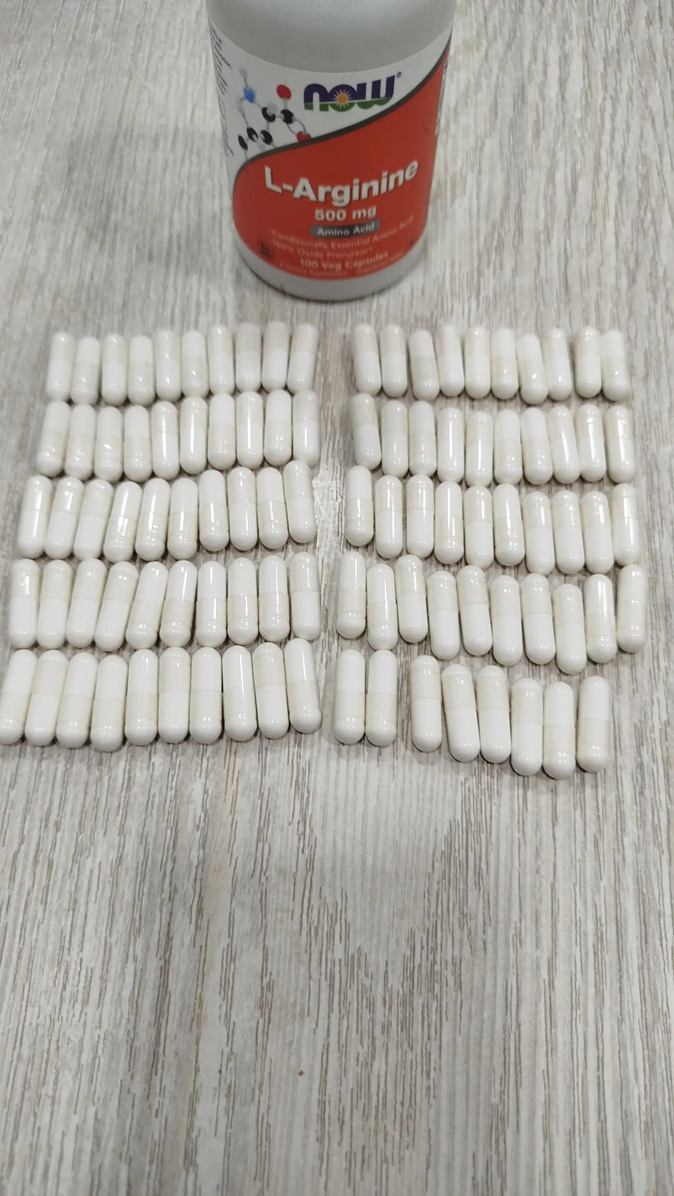 Now Foods, L-Arginin, 500 мг и 1000 мг, Халяль