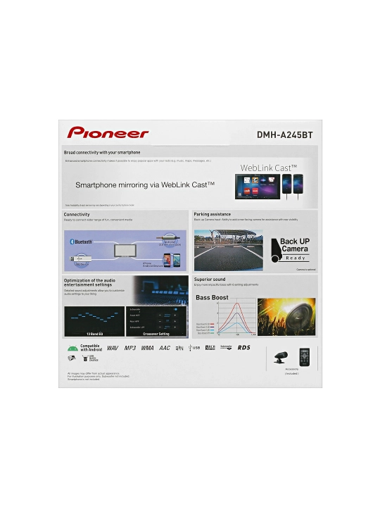 Pioneer DMH-A245BT avtomagnitolasi