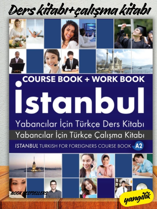 Istanbul — turk tili, A1–C1 darslik va mashq kitobi variantlari - 