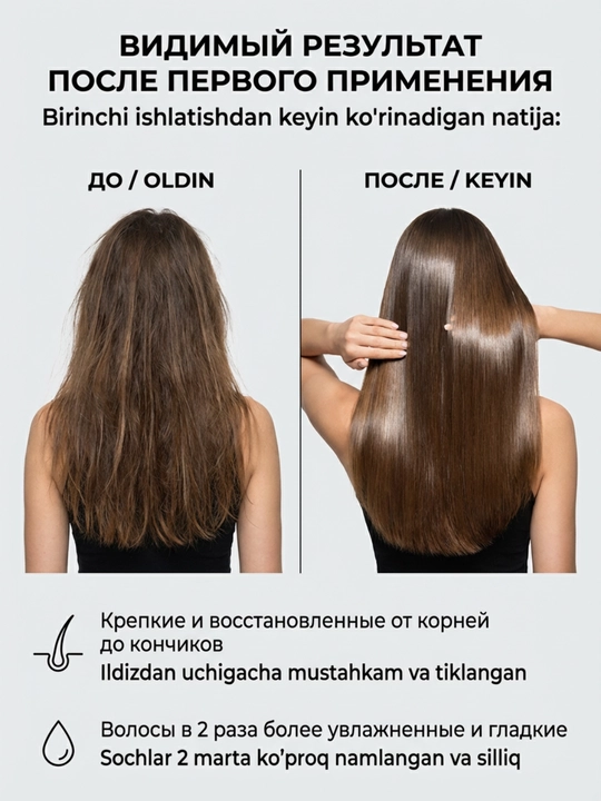 Doctor Fresh "Botanic Terrace" shampuni, barcha turdagi sochlar uchun, 1200 ml