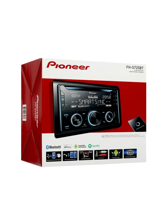 Автомагнитола Pioneer FH-S725BT