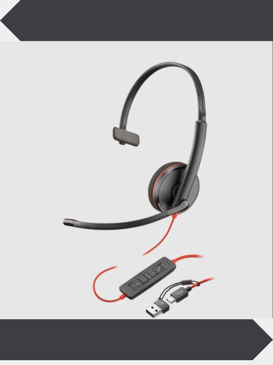 Компьютерная гарнитура Plantronics Blackwire 3210