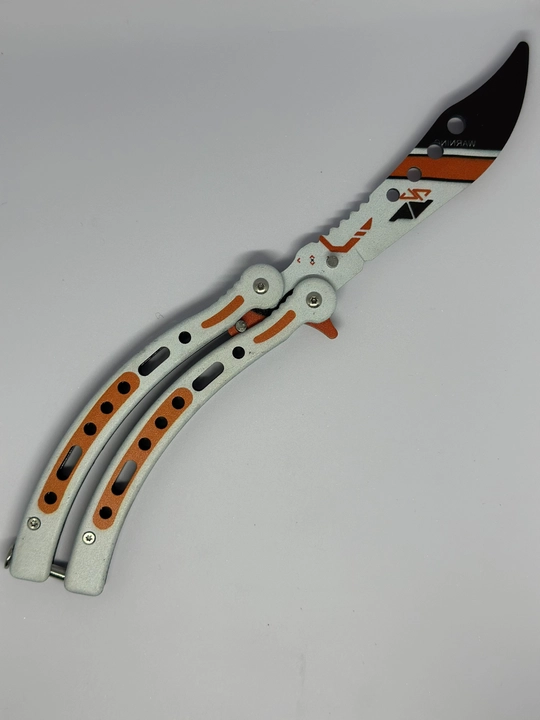 Metall tutqichli yig'iladigan kapalak pichog'ini o'rgatish, CSGO butterfly