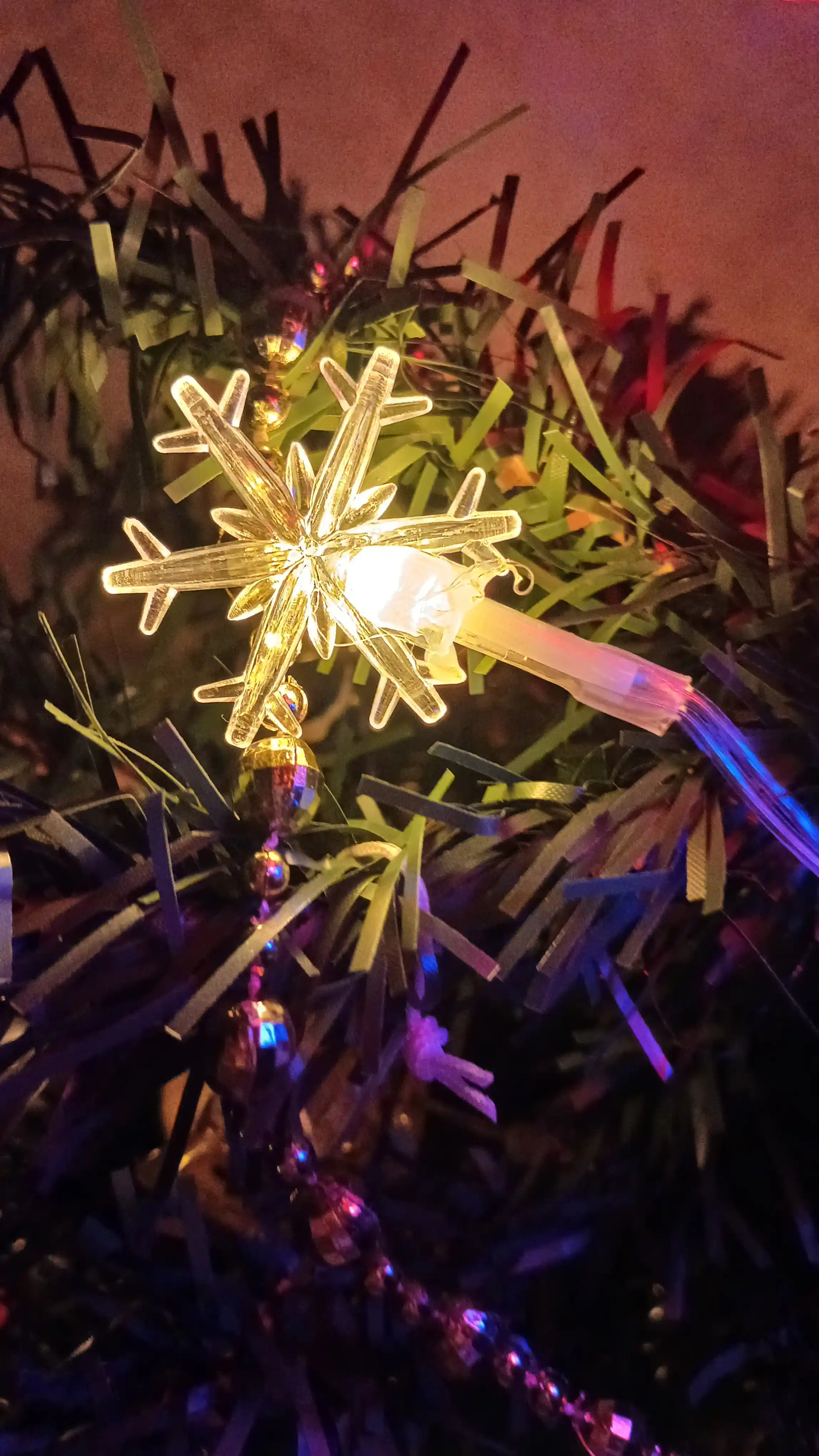 LED girlyanda “Yulduzchalar” va “Qor parchalar”, Yangi yil uchun, USB orqali 3, 6, 10 m