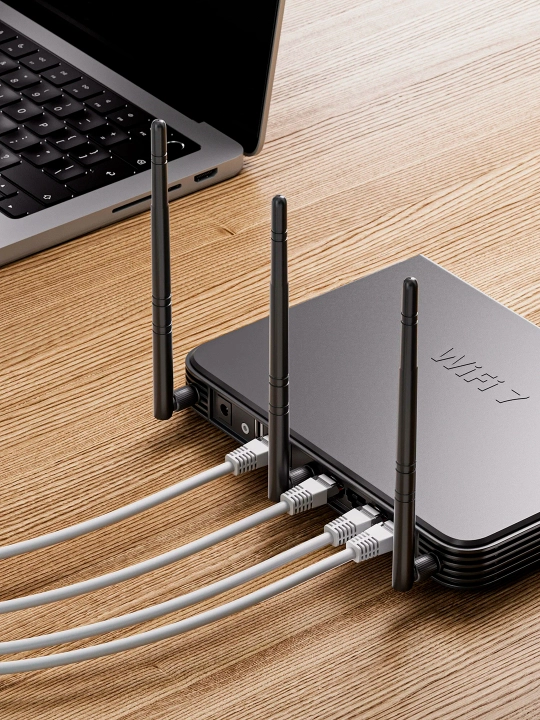 Internet kabeli UTP CAT6 10 Gbit/s gacha tarmoq kabeli, LAN