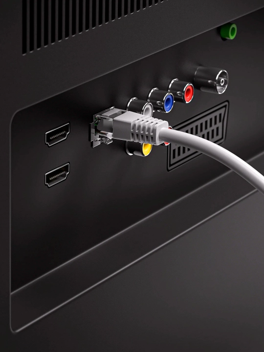 Internet kabeli 10 Gbit/s gacha uzatish tezligiga ega CAT6 LAN UTP RJ45 internet kabeli