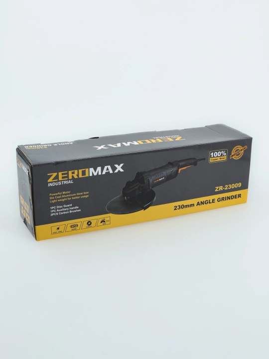 Zeromax bolgarkasi (23009) 230 mm Og‘ir ishlar uchun, yuqori aylanish tezligi