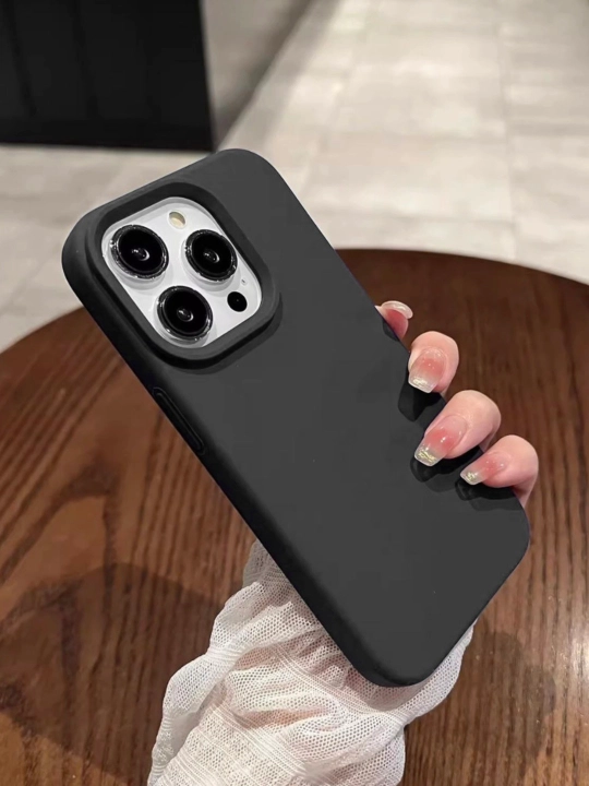 Chexol IPhone, IPhone 14, 15, 16, 17 Pro, Pro Max, va Air uchun chexollar, rangli, silikon - 