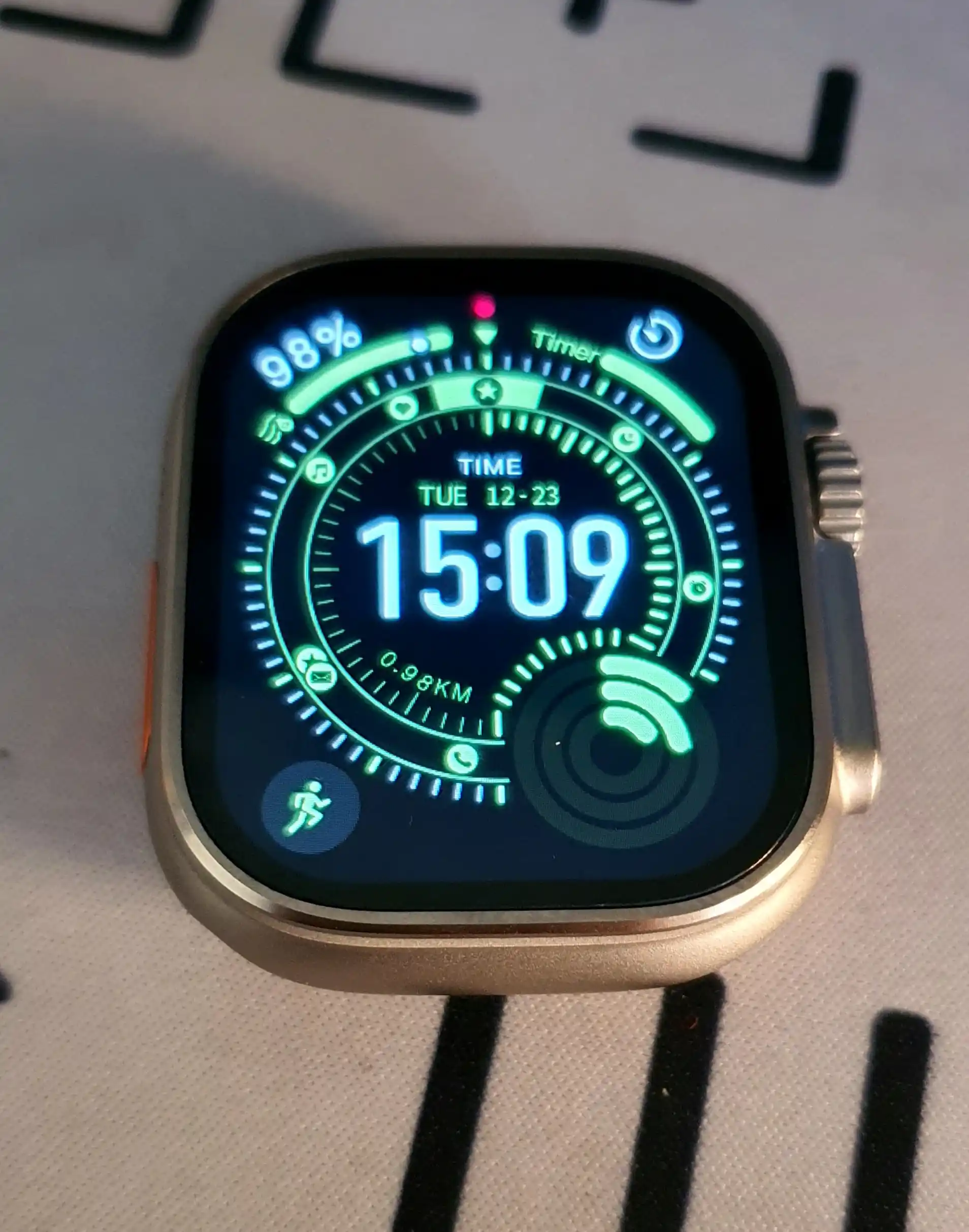 Smart Watch HK 11 Ultra — AMOLED, NFC, simsiz zaryadlash