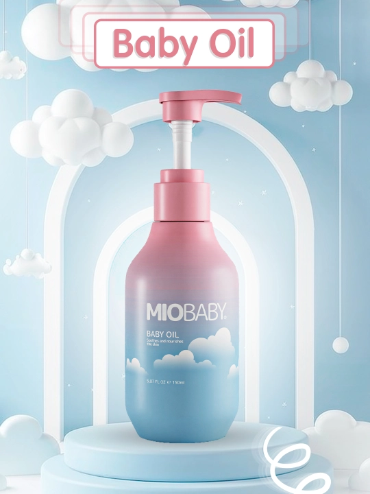 Детское масло (Baby Oil), 150 мл, гипоаллергенное, с первых дней жизни - 