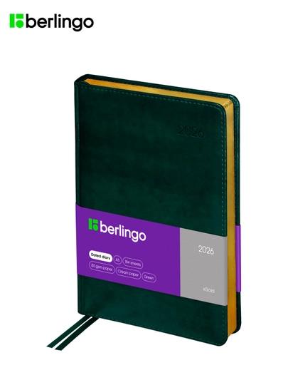 Ежедневник датированный, 2026г., А5, 184 л., Berlingo, DD6_81502 — CONSTAT-DD681502