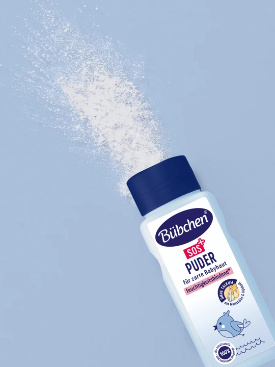 Bübchen SOS присыпка для чувствительной кожи, 80 гр