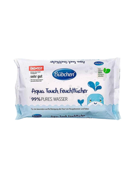 Детские влажные салфетки BUBCHEN Aqua touch 48 шт - 