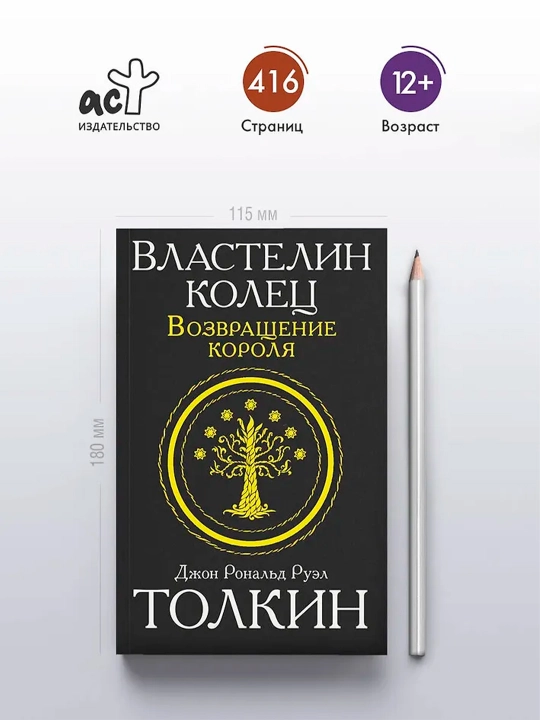 Властелин колец. Возвращение короля. Толкин Д.Р.Р.