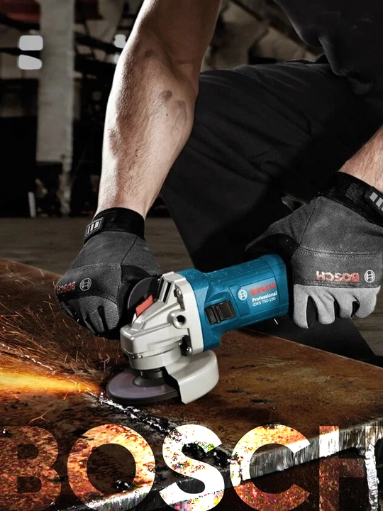 Bosch GWS 750 S bolgarka: 750Vt, 125mm – har qanday vazifa uchun kuch va nazorat har kuni