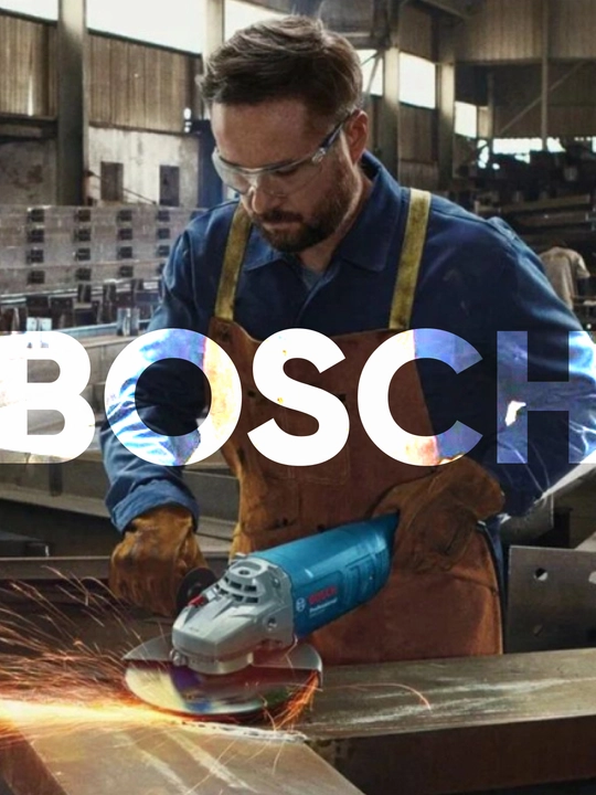 Болгарка Bosch GWS 2200-230, мощная, 2200 Вт, 230 мм, плавный пуск