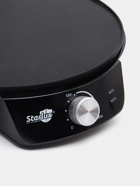 Starlux 1200W elektr krep pishirgichi – yopishmaydigan, haroratni boshqarish moslamasi bilan