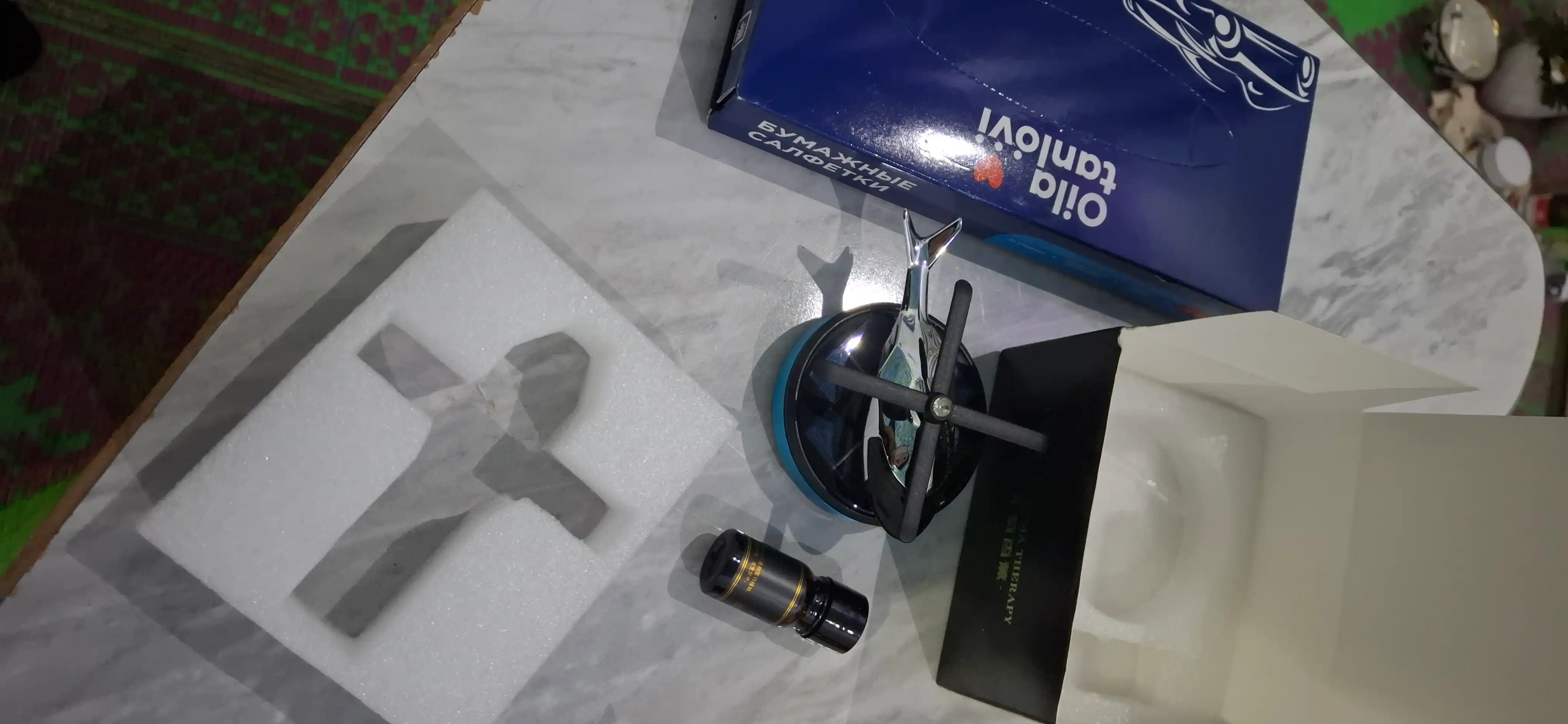 Ароматизатор "Вертолет", на солнечной батарее, пахучка освежитель в машину