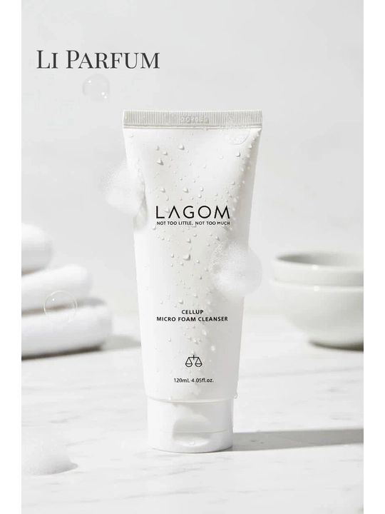 LAGOM yuz ko‘pigi Micro Foam Cleanser nozik tozalash vositasi 120 ml - 
