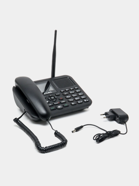 Statsionar simsiz uy telefoni GSM ZTE 600, 2 ta SIM karta, FM radio