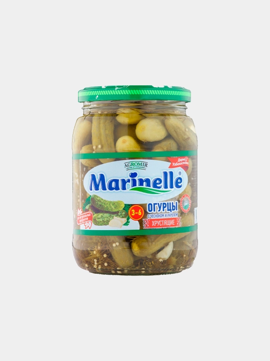 Огурцы маринованные 3–6 (Стандарт с/б III-82-720, Добрый дачник) - 