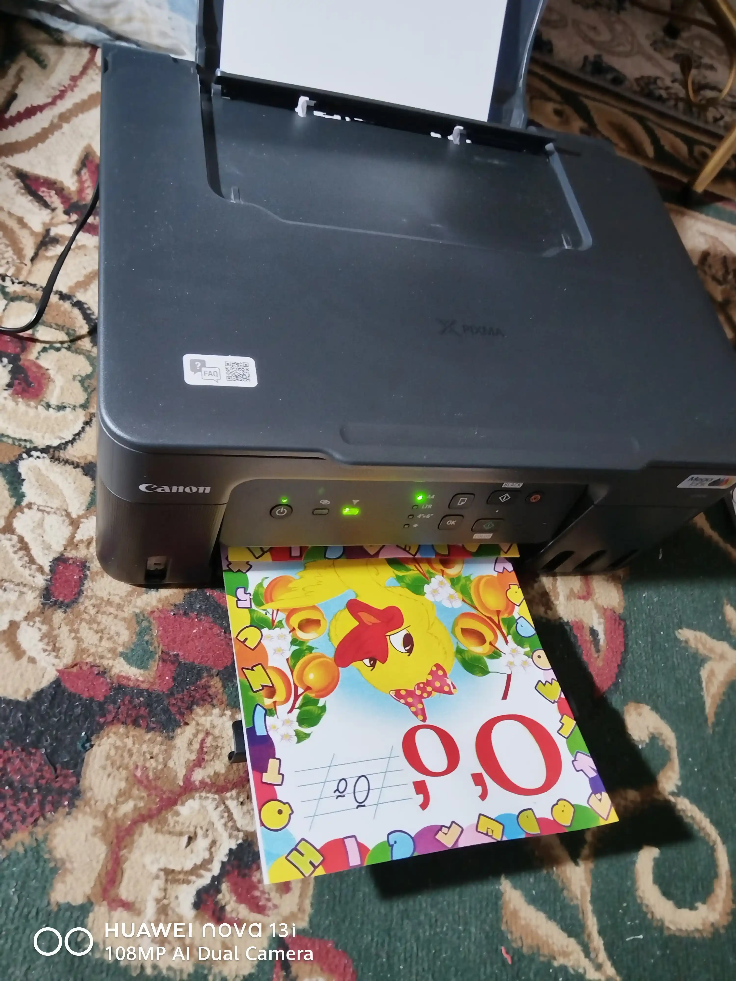 Canon PIXMA E414 MFU, A4, USB, rangli chop etish, 3-in-1