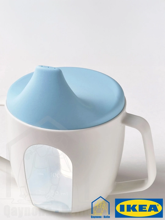 Поильник детский, поилка для воды с ручкой, детская бутылка, IKEA BORJA 005.968.11
