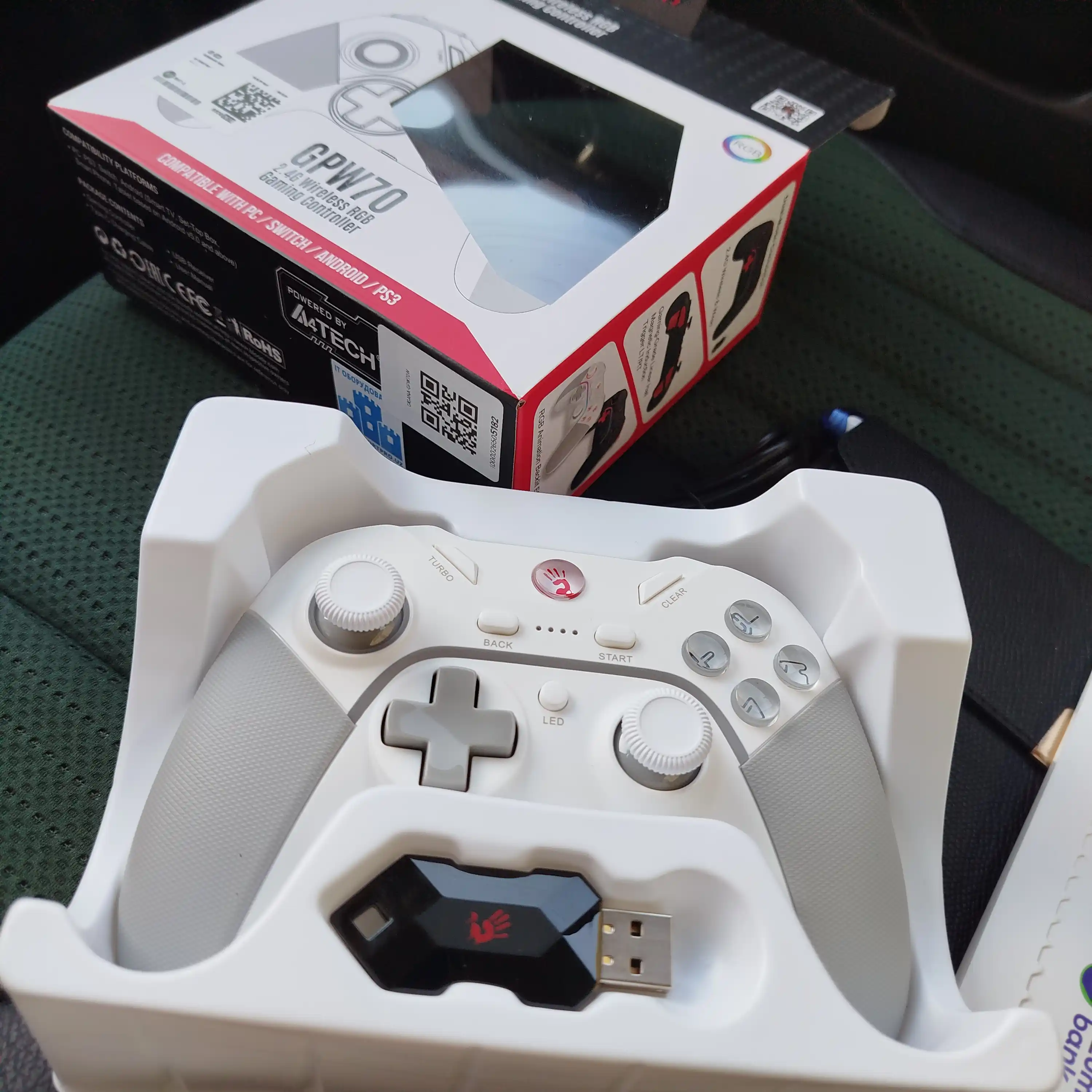 Simsiz geympad A4TECH Bloody GPW70 Sports Oq Joystik