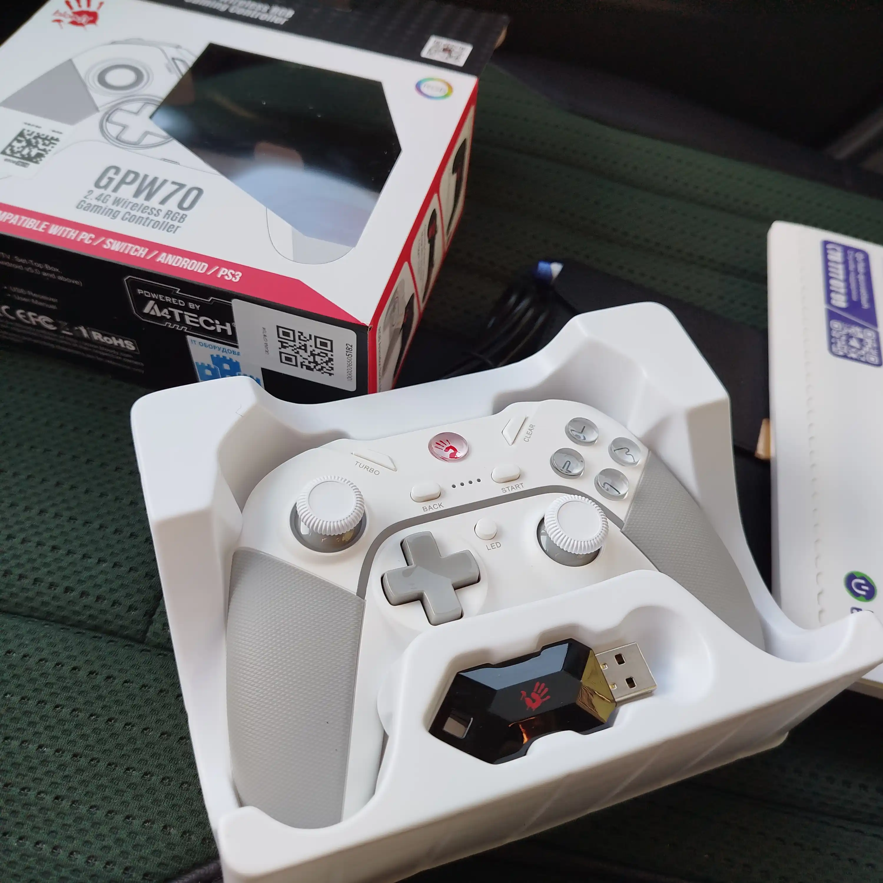 Simsiz geympad A4TECH Bloody GPW70 Sports Oq Joystik