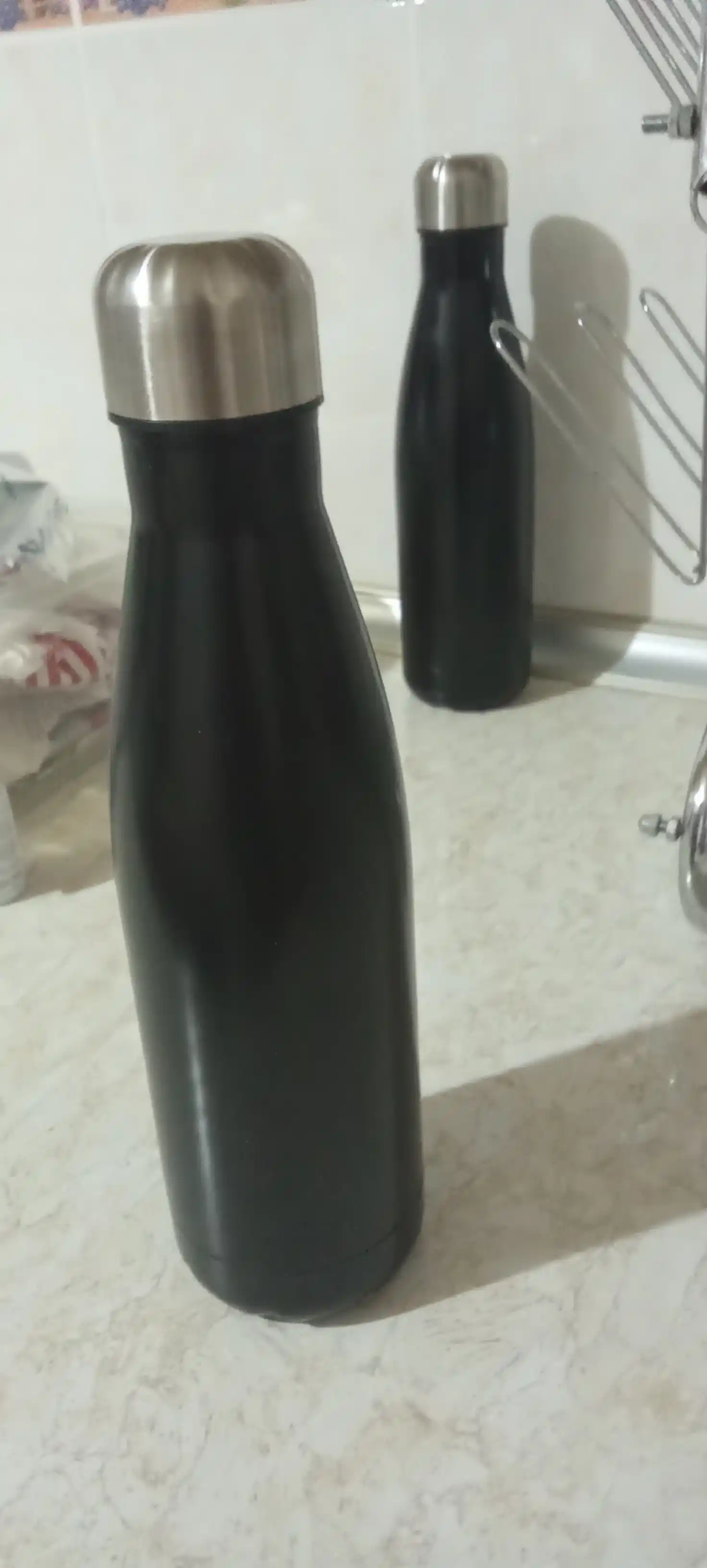 500 ml va 750 ml zanglamaydigan po‘latdan termos idish - Issiq va sovuqni 12 soat saqlaydi