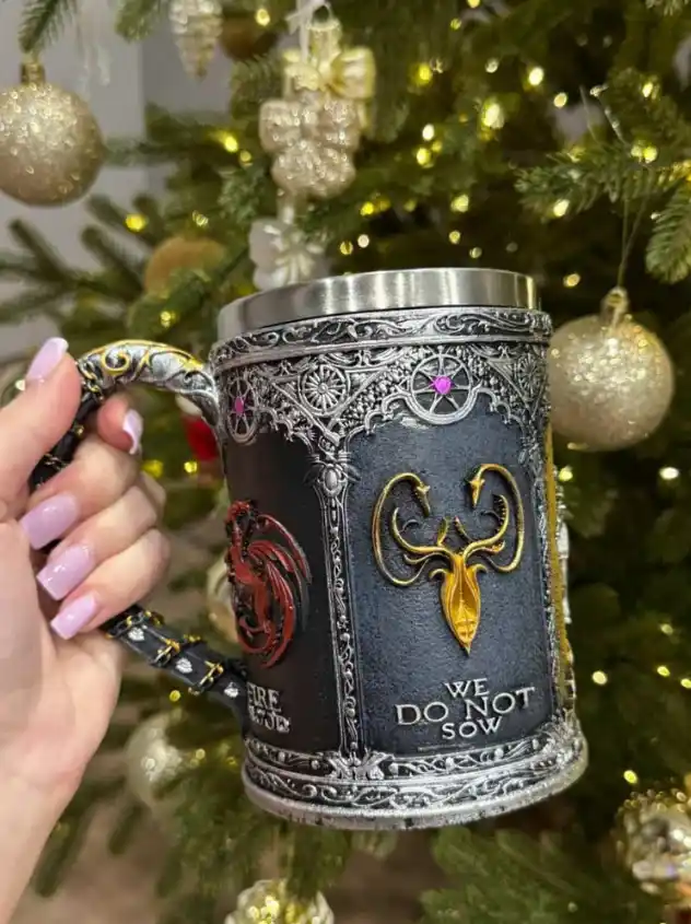 Кружка игра престолов, песня льда и пламени, дом драконов, Game of Thrones