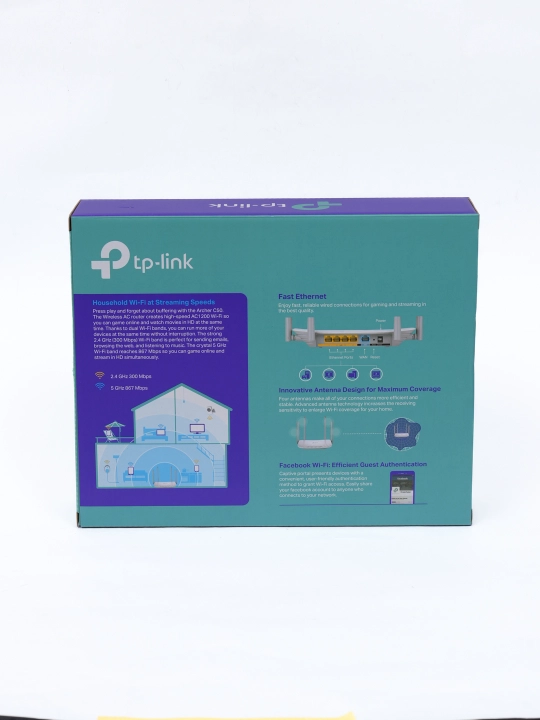 TP-LINK Archer C50 Wi-Fi routeri, 1200 Mbit/s gacha tezlik