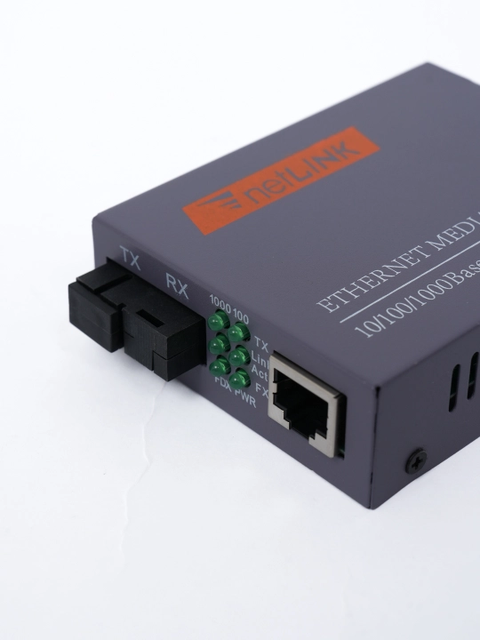 MC-100M-WDM-A(B)-20-S media konvertorlar to‘plami, 1000 Mbit/s, 20 km