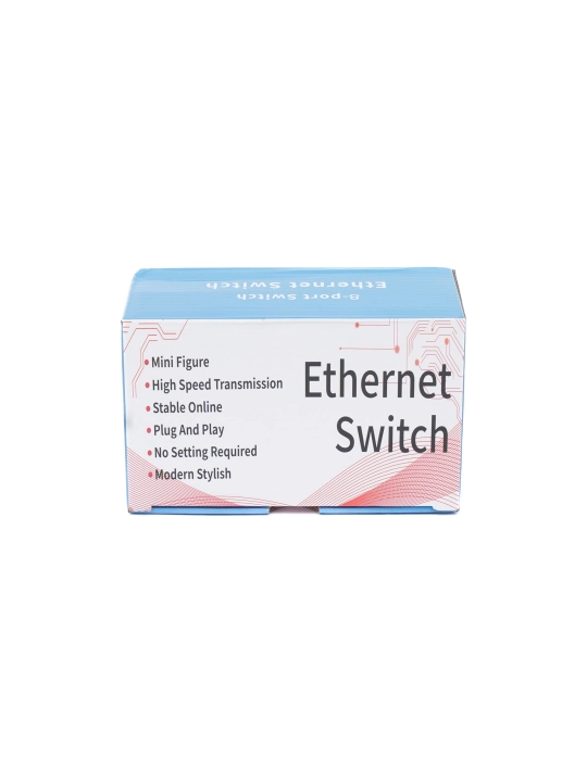 8-portli gigabit stol usti switch (kommutator), 10/100/1000 Mbit/s